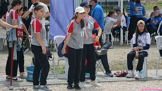 Karabük'te ilk kez düzenlenen Bocce Bölge Şampiyonası devam ediyor