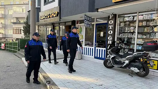 Karabük'te kaldırım işgallerine sıkı denetim