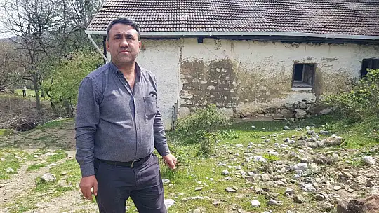 Karabük'te köy camisinde tahribat