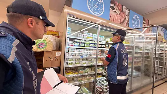 Marketlere sıkı denetim