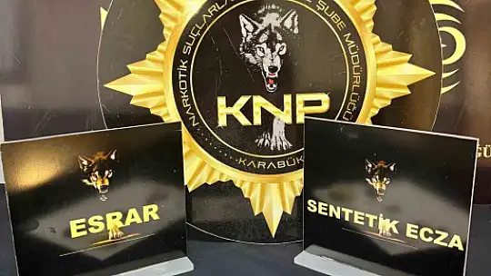 Karabük'te narkotik operasyonlarında 3 tutuklama