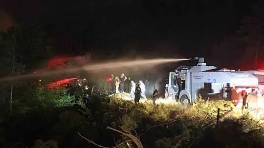 Karabük'te orman yangınına 6 saattir 116 araçla müdahale ediliyor