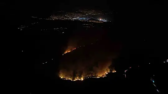 Karabük'te orman yangınına 6 saattir 116 araçla müdahale ediliyor