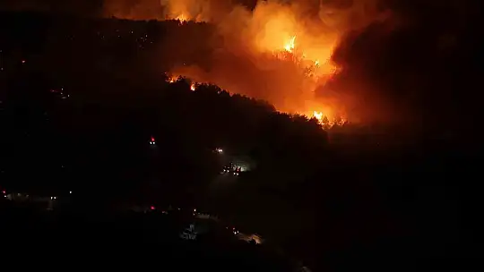 Karabük'te orman yangınına 6 saattir 116 araçla müdahale ediliyor