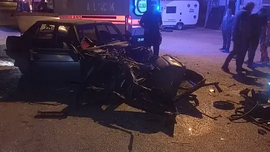 Karabük'te tarafik kazası: 2 yaralı