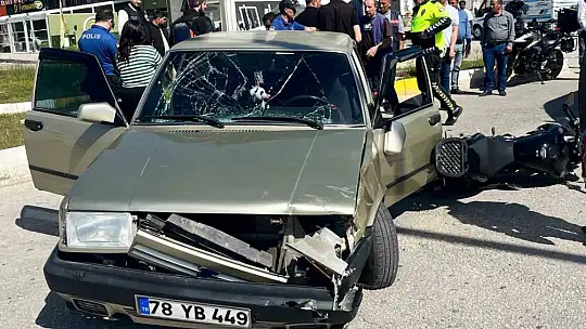 Karabük'te trafik kazalarında 2 kişi yaralandı