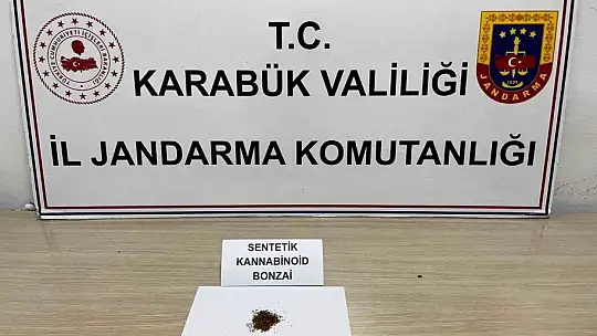 Karabük'te uyuşturucu operasyonu: 4 gözaltı