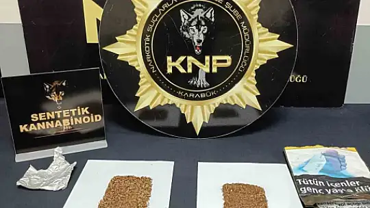 Karabük'te uyuşturucu operasyonlarında 1 tutuklama