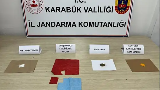 Karabük'te uyuşturucu ve kaçak tütün operasyonu: 8 gözaltı
