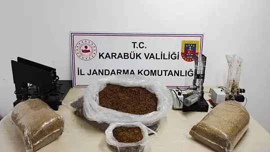 Karabük'te uyuşturucu ve kaçak tütün operasyonu: 8 gözaltı