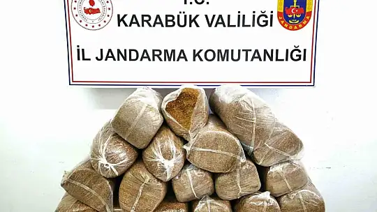 Karabük'te uyuşturucu ve kaçak tütün operasyonu