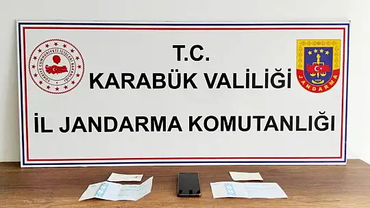Karabük'te uyuşturucu ve tefecilik operasyonu