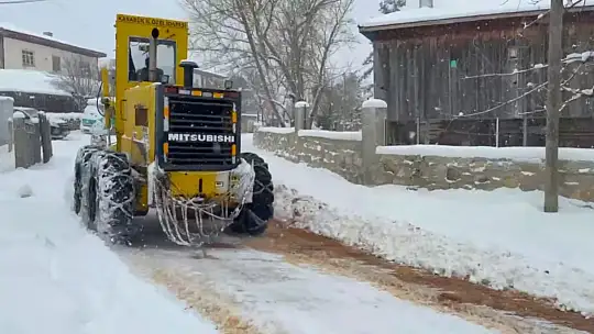 Karabük'te yolu kapanan köy sayısı 115'e yükseldi