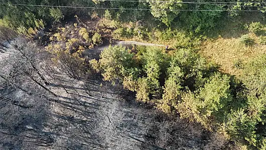 Karabük'teki orman yangını 12 saatte kontrol altina alındı