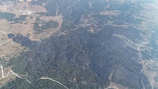 Karabük'teki orman yangını 12 saatte kontrol altina alındı
