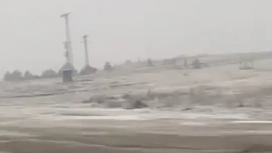 Karabük'ün yüksek kesimleri beyaza büründü