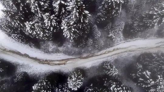 Karabük'ün yüksek kesimleri beyaza büründü