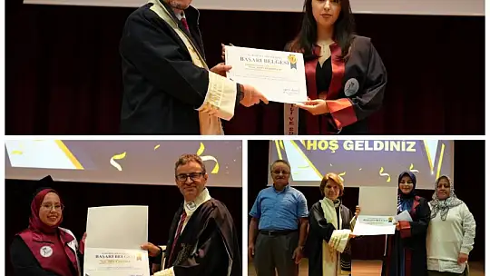 Karabük Üniversitesinde mezuniyet coşkusu