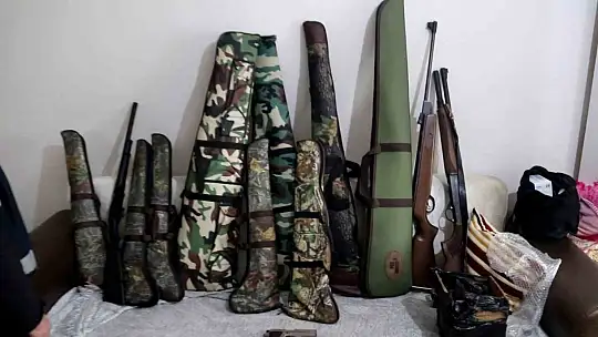 48 silah ele geçirildi