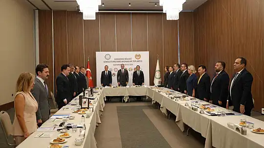 Karadeniz Bölgesi'nin baro başkanları Kastamonu'da buluştu