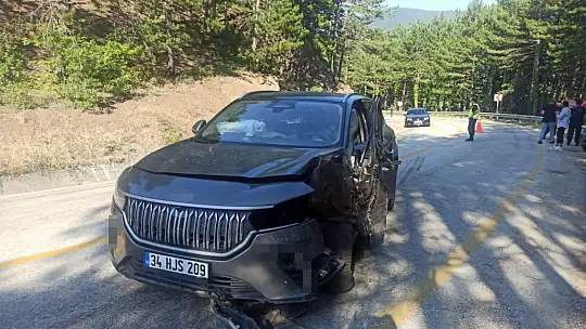 Bartın Karabük yolunda feci kaza
