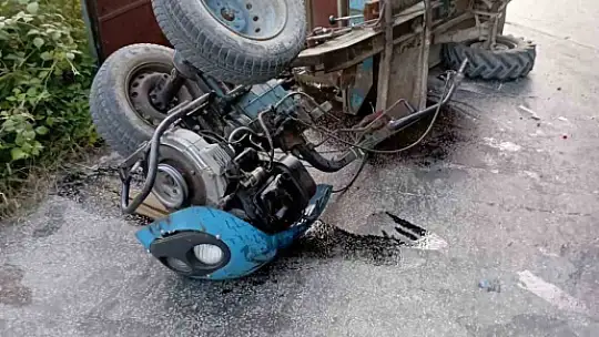 Kastamonu'da 'pat-pat' kazası: 1 yaralı
