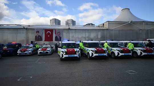 Kastamonu'da 84 araç, törenle emniyet ve jandarmaya tahsis edildi