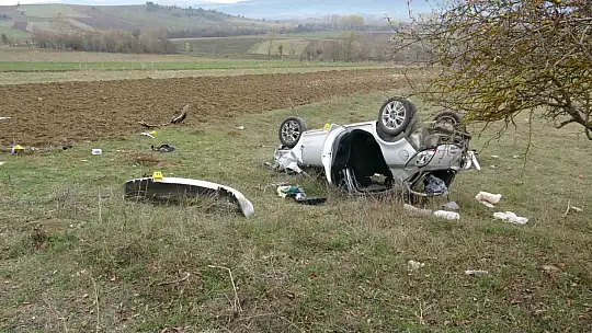 Kastamonu'da feci kaza: Takla atan otomobildeki iki kardeş öldü