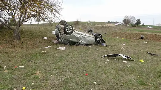 Kastamonu'da feci kaza: Takla atan otomobildeki iki kardeş öldü