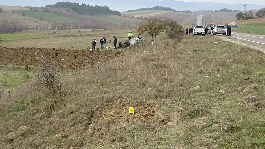 Kastamonu'da feci kaza: Takla atan otomobildeki iki kardeş öldü