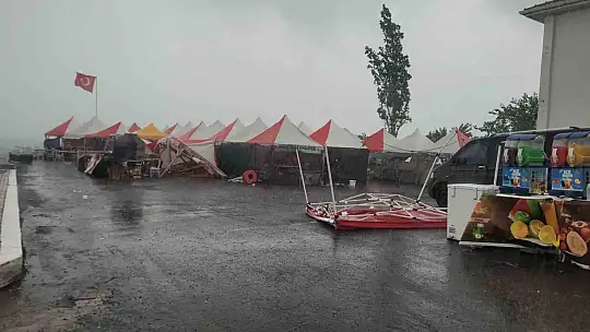 Kastamonu'da fırtına ve hortum etkili oldu