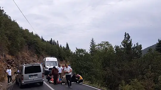 Kastamonu'da hafif ticari araç şarampole yuvarlandı: 4 yaralı