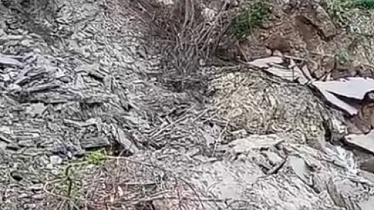 Kastamonu'da heyelan: İnebolu-Doğanyurt-Cide karayolu ulaşıma kapandı