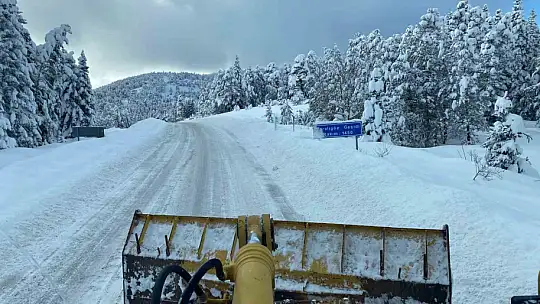 Kastamonu'da kar sebebiyle 611 köye ulaşım sağlanamıyor