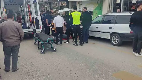 Kastamonu'da motosiklet otomobile çarptı: 1 yaralı