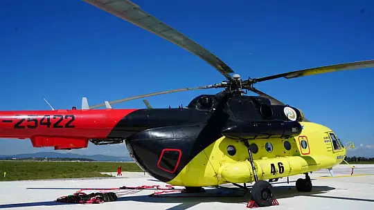 Kastamonu'da orman yangını nöbeti başladı: Helikopter Ekim ayına kadar görev yapacak