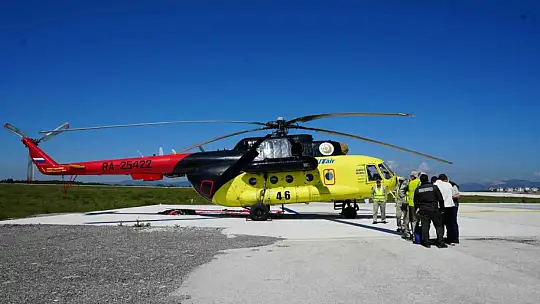 Kastamonu'da orman yangını nöbeti başladı: Helikopter Ekim ayına kadar görev yapacak