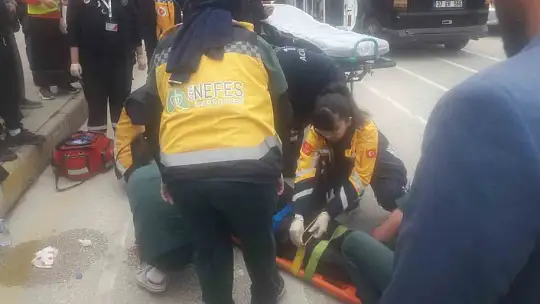 Kastamonu'da otomobilin çarptığı yaya yaralandı