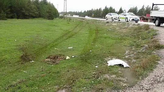 Kastamonu'da takla atan otomobildeki yaşlı çift yaralandı
