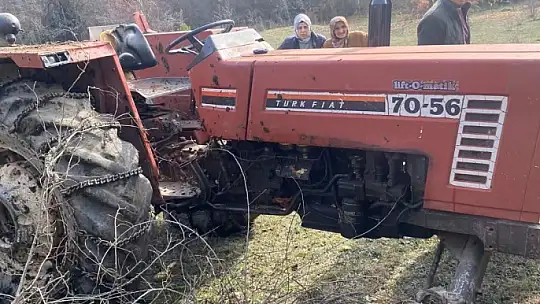 Kastamonu'da traktör devrildi: 1 ölü