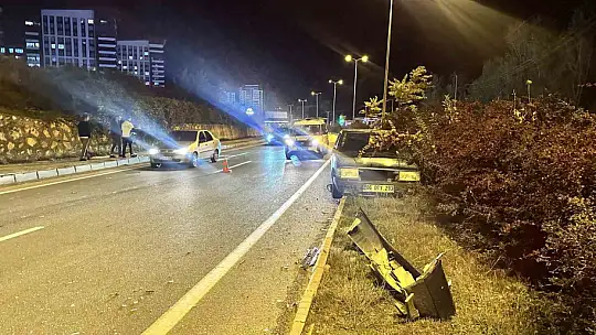 Kastamonu'da zincirleme trafik kazası: 1 yaralı