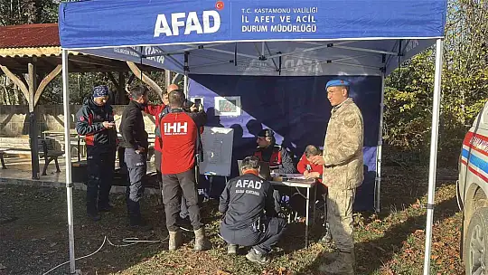 Kastamonu'daki kayıp anne ve oğlunu arama çalışmaları üçüncü gününde devam ediyor