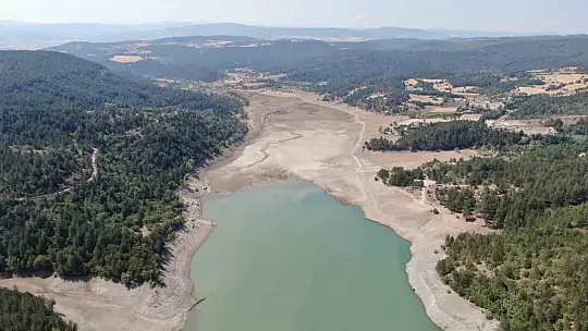 Kastamonu'nun su ihtiyacını karşılayan barajda su seviyesi yüzde 24'e düştü
