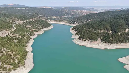 Kastamonu'nun su ihtiyacını karşılayan barajda su seviyesi yüzde 24'e düştü