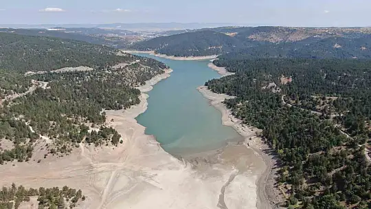 Kastamonu'nun su ihtiyacını karşılayan barajda su seviyesi yüzde 24'e düştü