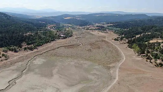 Kastamonu'nun su ihtiyacını karşılayan barajda su seviyesi yüzde 24'e düştü