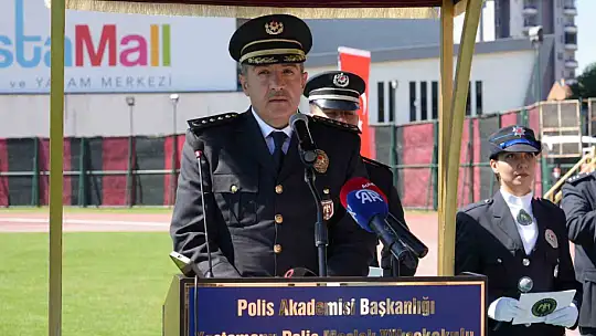 Kastamonu Polis Meslek Yüksekokulundan 486 polis mezun oldu