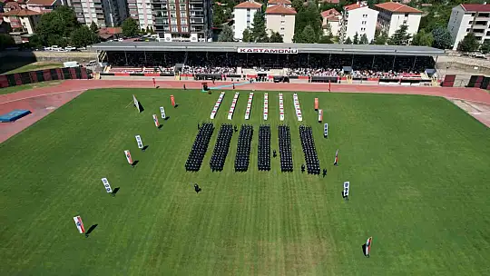 Kastamonu Polis Meslek Yüksekokulundan 486 polis mezun oldu