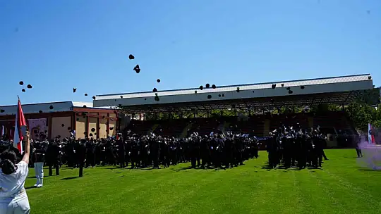 Kastamonu Polis Meslek Yüksekokulundan 486 polis mezun oldu