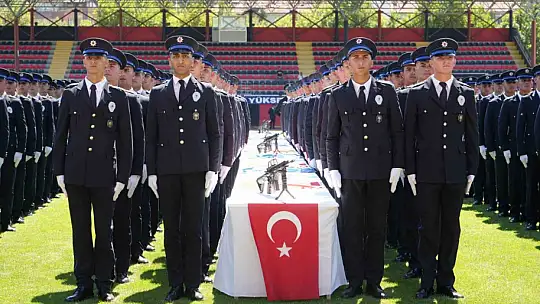 Kastamonu Polis Meslek Yüksekokulundan 486 polis mezun oldu